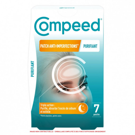 COMPEED Parche Anti-granos Limpiador 7UN