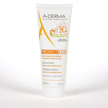 Aderma Protect Kids Leche 50+ 250ML  A-DERMA