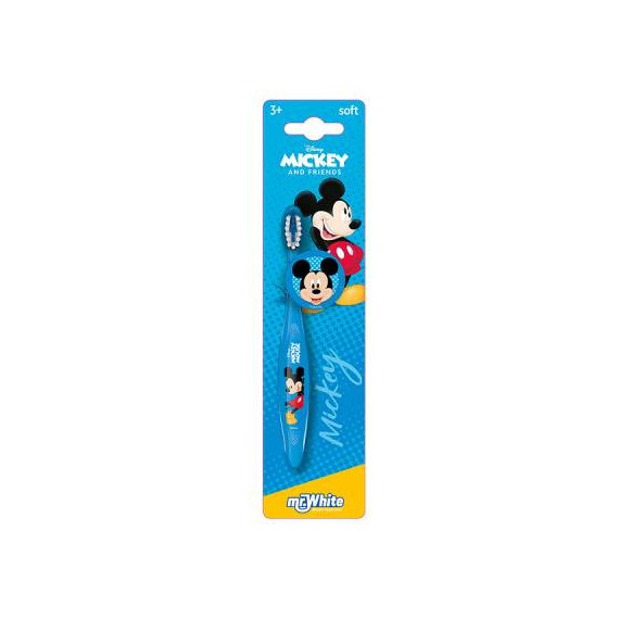 CEPILLO DIENTES MICKEY C/TAPA SOFT +3M