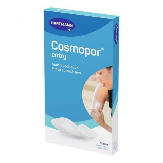 COSMOPOR ENTRY Aposito Esteril 20 X 10 Cm 10 U