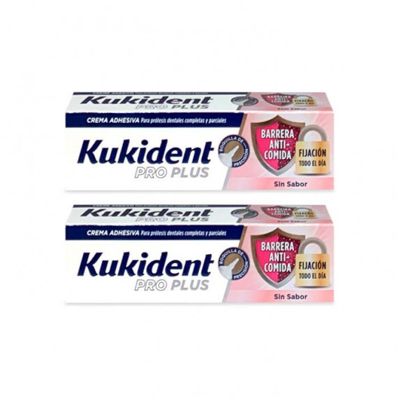 KUKIDENT Duplo Pro Plus Barrera Anticomida 40G