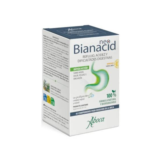 ABOCA Neo Bianacid 45 Comp Sabor Limon