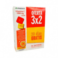 Arkovital Vitamina C 1000MG 3X2  ARKOPHARMA LABORATORIOS