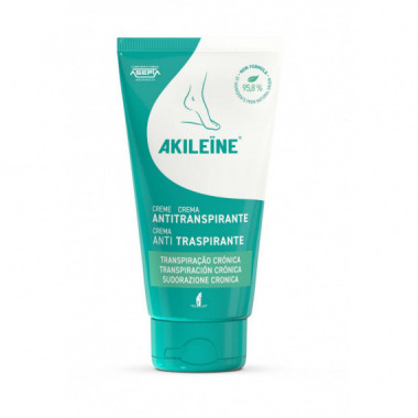 AKILEINE Crema Antitranspirante Pies 50 Ml