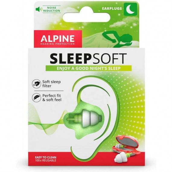 ALPINE Filtro Auditivo Sleepsoft 2UN