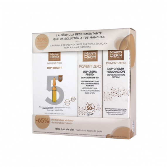 MARTIDERM Pack Pigment Zero Rutina Completa
