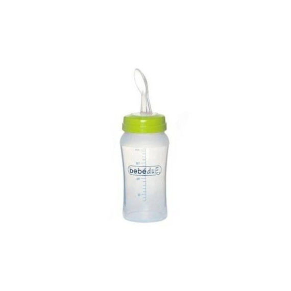 Bebedue Biberon con Cuchara +6M 230ML  BEBÉDUE