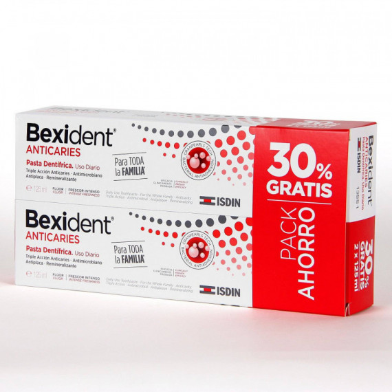 BEXIDENT ANTICARIES DUPLO 125ML