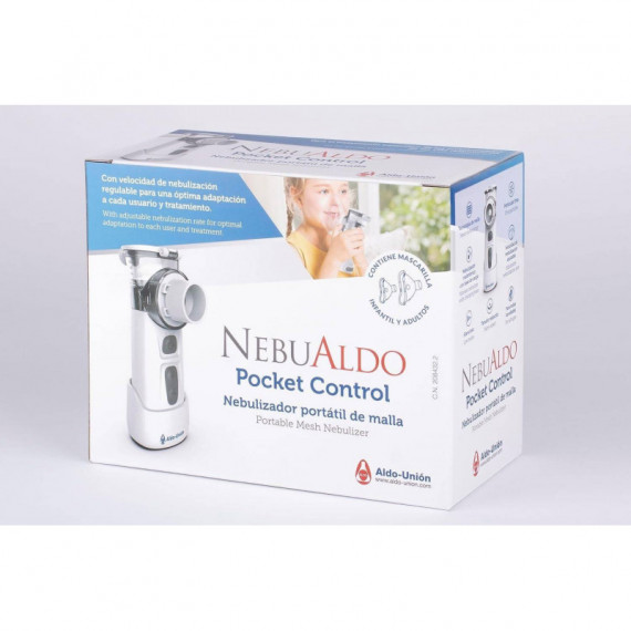 Nebulizador Nebualdo Portatil Pocket Control  ALDO-UNION