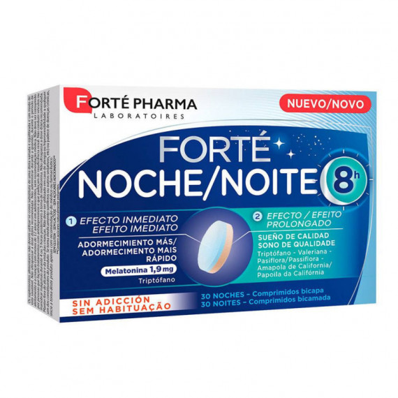 FORTE PHARMA NOCHE 8H 30 COMPRIMIDOS BICAPA