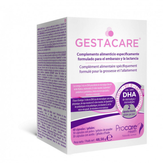 Gestacare 60 Capsulas  PROCARE HEALTH IBERIA