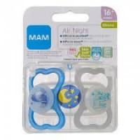 MAM Pack Doble Chupete Air Silicona +16M