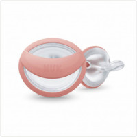 NUK Chupete Silic Mommy Feel 0 - 9 Meses Rojo/cr
