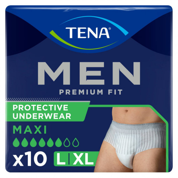 TENA Men Premium Fit Maxi Talla L/xl 10UN