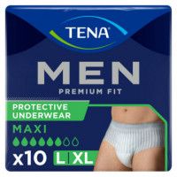 TENA Men Premium Fit Maxi Talla L/xl 10UN