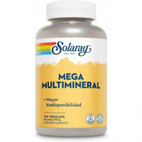 SOLARAY Mega Multimineral 120 Capsulas