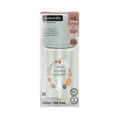 SUAVINEX Biberon Sx Pro Silic Premium +3M 270ML