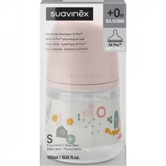 SUAVINEX Biberon T Sili Fisio Sx Pro +0M 150ML
