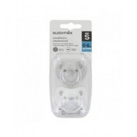 SUAVINEX Chupete Silicona Anatomico 0-6M 2UN