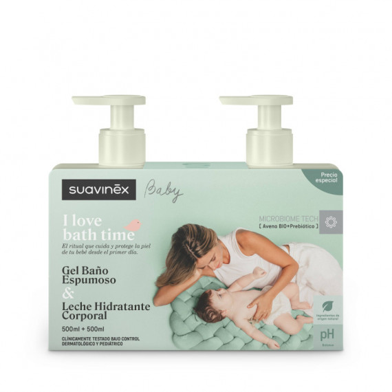 SUAVINEX Duplo Gel Espumoso + Locion Pack 500 Ml