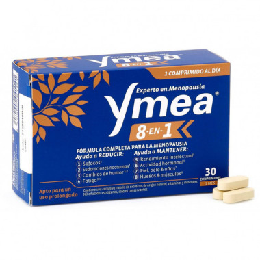Ymea 8 en 1 Menopausia 30 Comp  PERRIGO ESPA&Ntilde;A S.A.