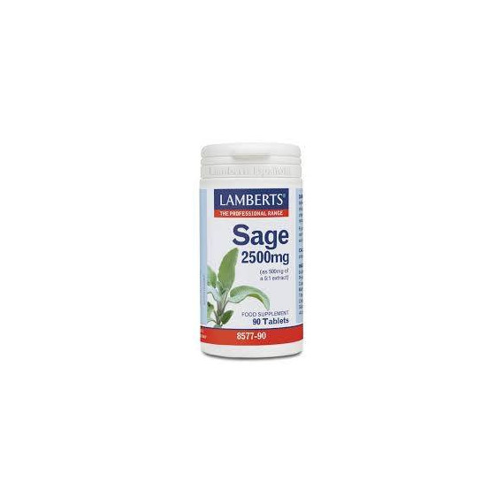 LAMBERTS Salvia (sage) 2500 Mg 90 Tabs 8577-90