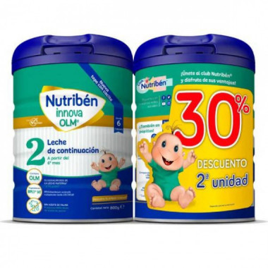 Nutriben Duplo Innova 2 800 30% 2&ordf; Unid  ALTER FARMACIA S.A.