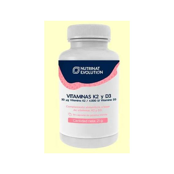 Mabo Natur Vitamina K2 & D3 30 Capsulas  MABO-FARMA