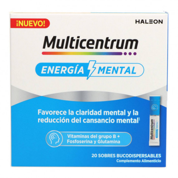Multicentrum Energia Mental 20 Sobres  HALEON