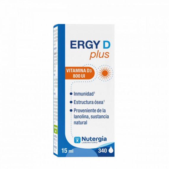 NUTERGIA Ergy D Plus Vit D3 800UI 15 Ml