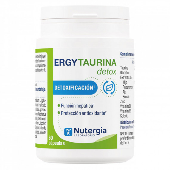 NUTERGIA Ergy Taurina Detox  60 Caps