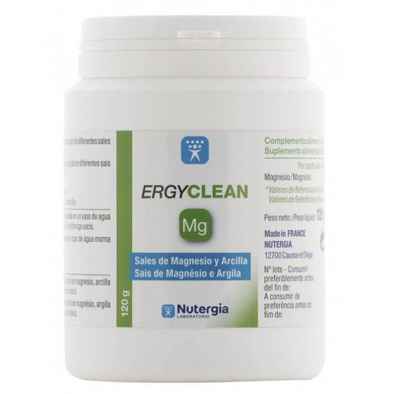 NUTERGIA Ergyclean Sales Mg y Arcilla 120 G