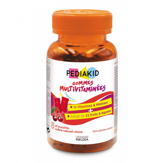 Pediakid Gominolas Multivitaminas 60 Gominolas  VAMINTER