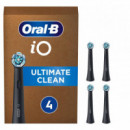 Oral-b Io Recambio Cepillo Elect Ulti Negro 4 Ud  PROCTER & GAMBLE