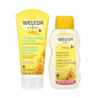 WELEDA Pack Leche+gel Ducha Calendula+neceser
