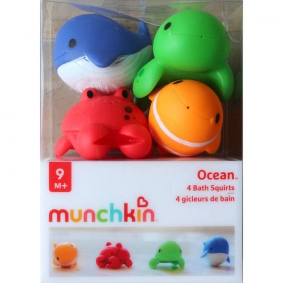 Munchkin Pack Ocean 4 Uds Animales Marinos  KIN