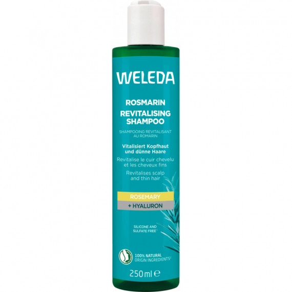 WELEDA CHAMPU REVITALIZANTE DE ROMERO + AH 250ML
