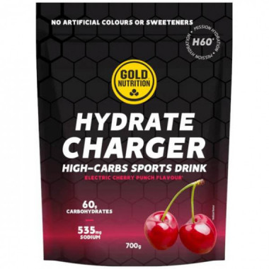 GOLD NUTRITION Hydrate Charger H60 Cereza 700GR
