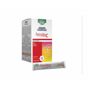 Esi Ferrolin C Pocket Drink 24 Sobres  TREPAT-DIET