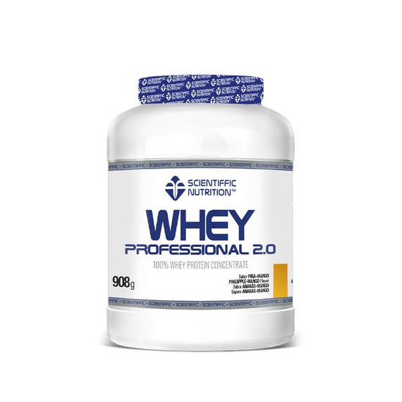 SCIENTIFFIC NUTRITION WHEY PROF PIÑA MANGO 908G