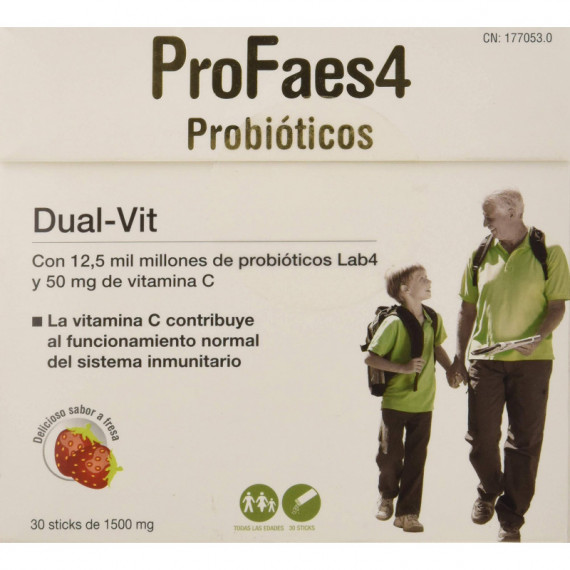 PROFAES4 Dual-vit 30 Sticks  FAES FARMA