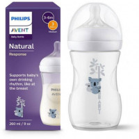 Avent Bib Nat Respons +1M Koala 260 Ml SCY903/67  PHILIPS IB