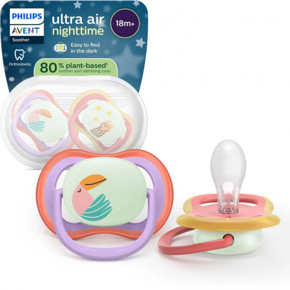 AVENT CHUP SILIC ULTRA AIR NOCHE B18M+ SCF376/33