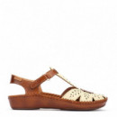 PIKOLINOS Zapato Semiabierto con Cierre Adherente 655-0841C1-437