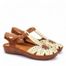 PIKOLINOS Zapato Semiabierto con Cierre Adherente 655-0841C1-437