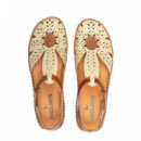 PIKOLINOS Zapato Semiabierto con Cierre Adherente 655-0841C1-437