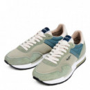 Zapatillas Piel con Detalles en ante  PEPE JEANS