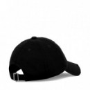 Gorra con Logotipo y Efecto Desgastado  KARL LAGERFELD JEANS