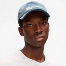 Gorra de Tejido Vaquero con Logotipo  KARL LAGERFELD JEANS