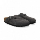 Zueco Hebilla ante Gris  BIRKENSTOCK